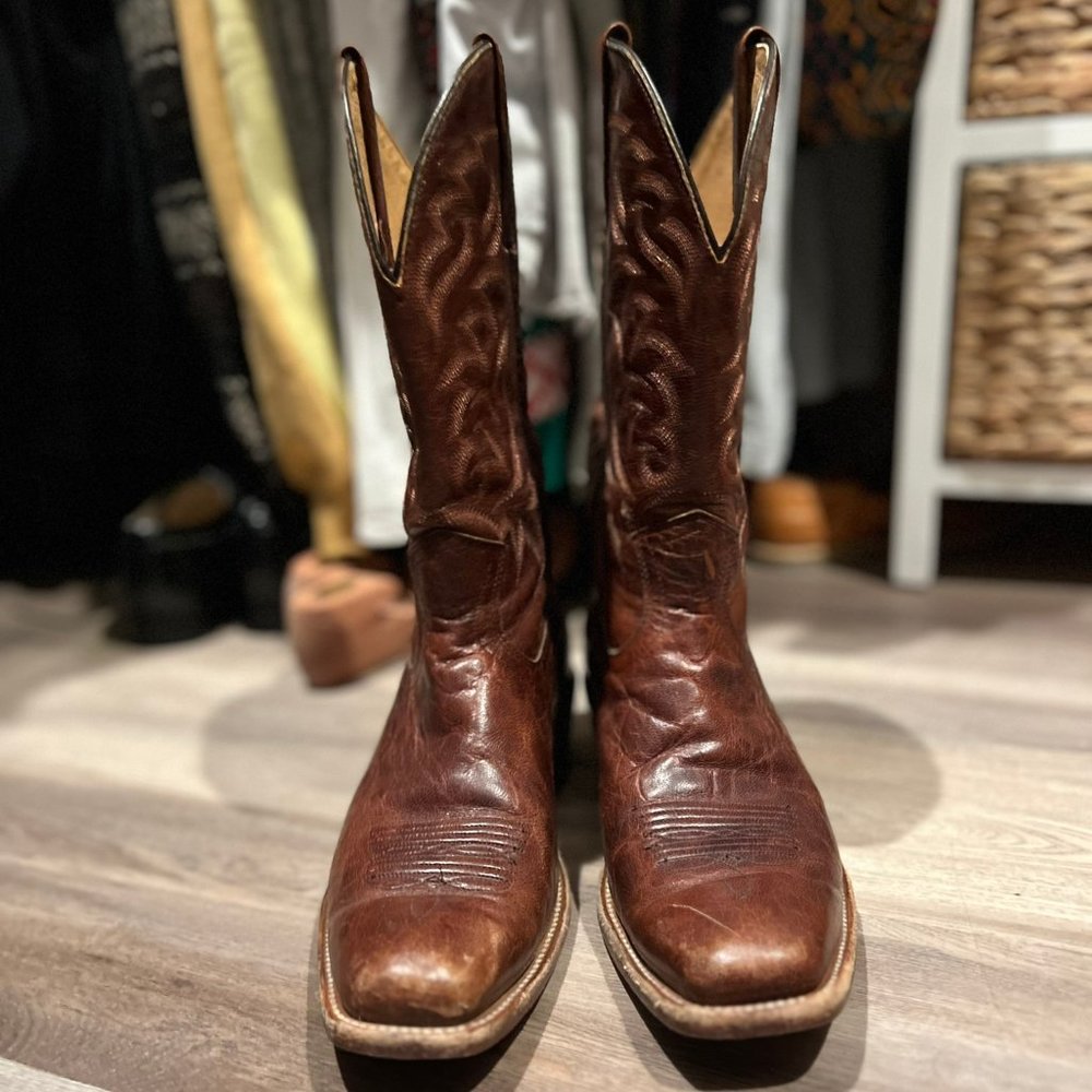 Moonshine Spirit Men's Square Toe Cowboy Boots